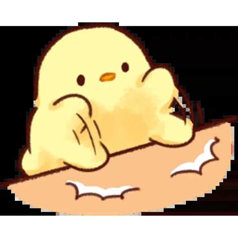 Soft And Cute Chick 0202 Sticker Pack Stickers Cloud