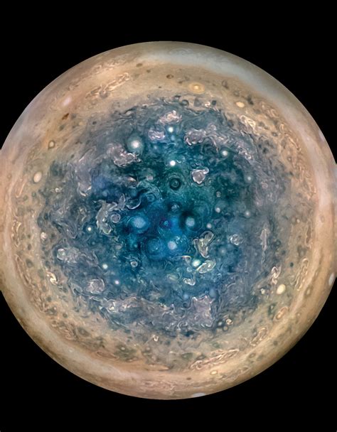 Jupiters South Pole Nasa