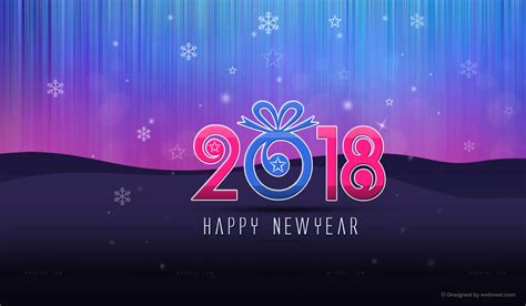 Wallpaper 1600x935 Px 2018 Wallpaper Happy New Year 2018 Happy New
