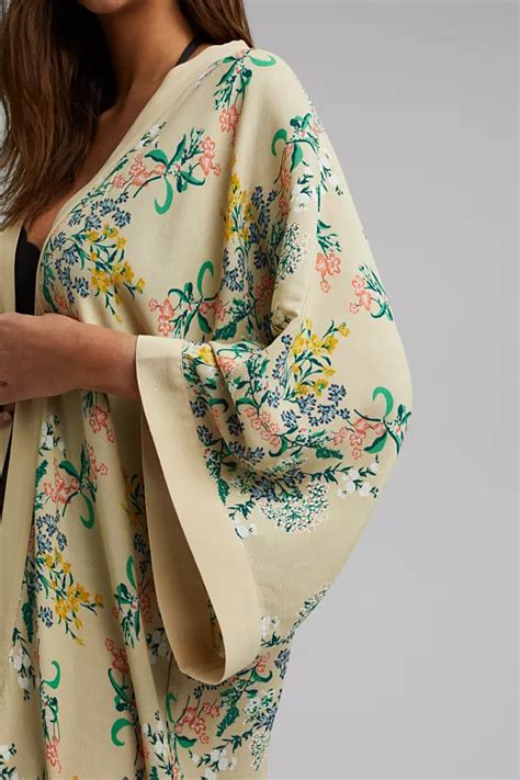 Esprit Lange Kimono Met Lenzing™ Ecovero™ Kopen In De Online Shop En