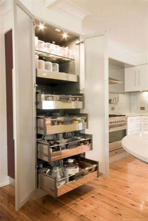 37 Affordable Space Saving Kitchen Pantry Ideas To Try Right Now in 2020 | Space saving kitchen ...