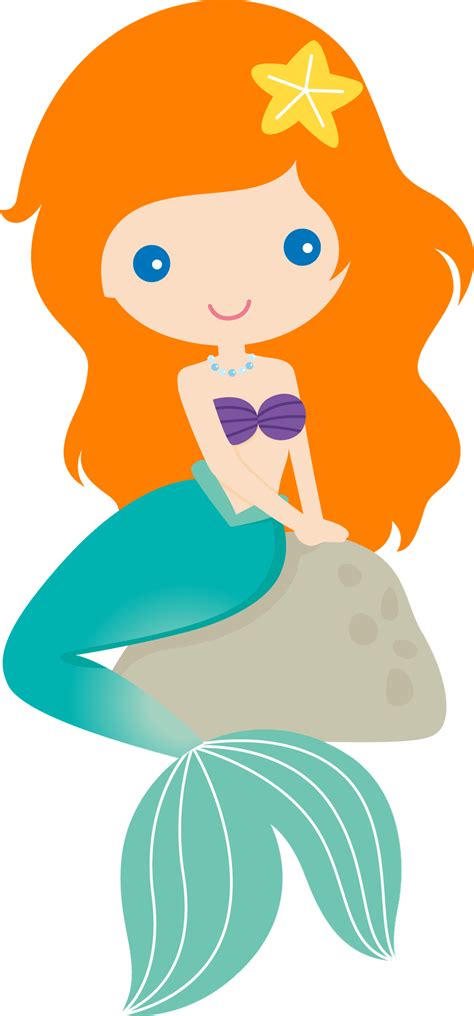 Baby Mermaid Clip Art Mermaid Clipart Png Download Full Size