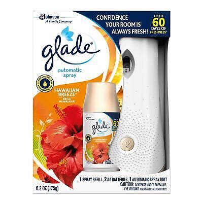Glade Automatic Air Freshener Dispenser Spray Home Oz Fragrance Refill Ebay