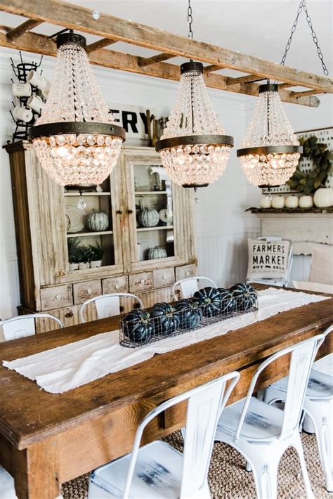 17 Charming Farmhouse Dining Room Design And Decor Ideas Style Motivation