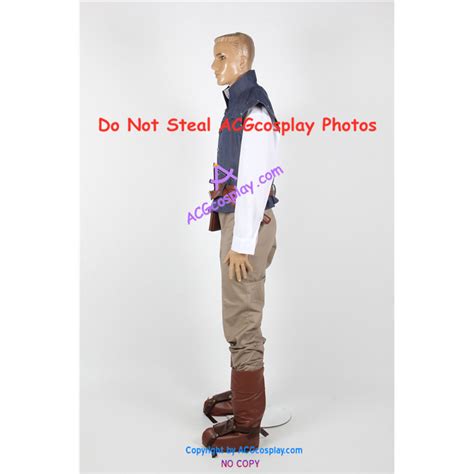 Disney Tangled Flynn Rider Cosplay Costume Include Boots Covers