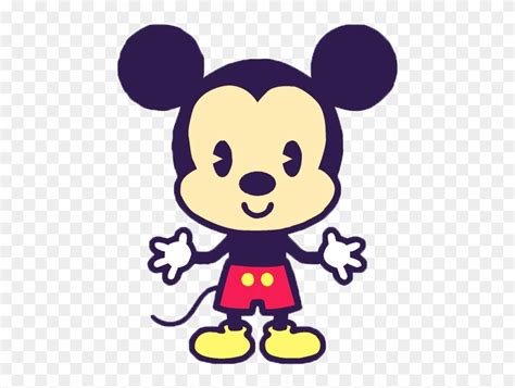 Disney Cuties Png Cute Minnie Mouse Drawing Clipart 1194242