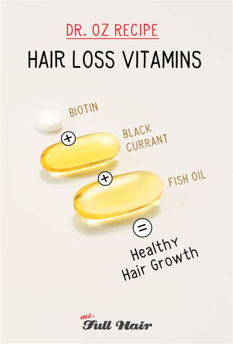 It repairs it and helps to keep the scalp moist. Dr Oz Tips - Take These Vitamins to Stop Hair Loss ...