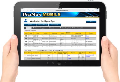 Introducing The Mobile Workplan Promax Mobile