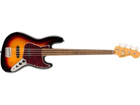 Fender Squier Classic Vibe 60s Jazz Bass Fretless Sunburst