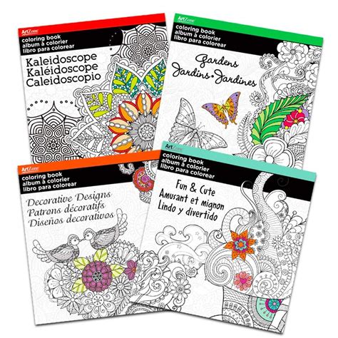 Adult Coloring Books Super Set 11 Deluxe Coloring Books