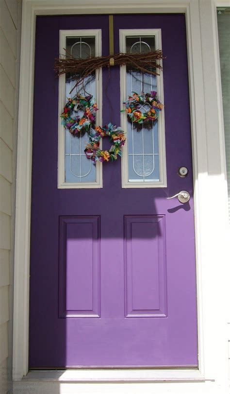 Purple Doors Our Purple Door Purple Door Purple Home Doors