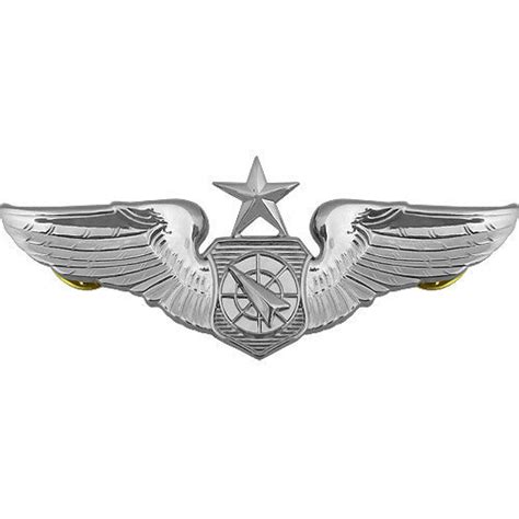 Usaf Regulation Size Senior Air Battle Manager Badge Vanguard