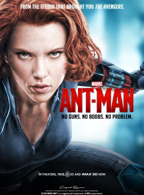 Ant Man Poster 6 Black Widow By Cag3drav3n On Deviantart