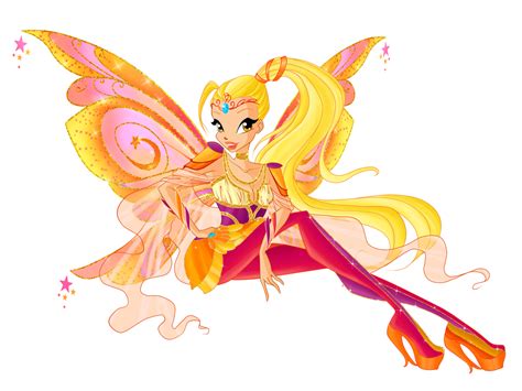 Winx Club Stella Bloomix Wings Bloom Mythix Wings By Colorfullwinx On