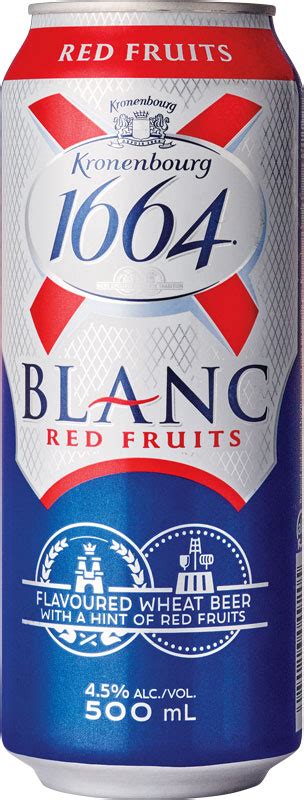 Kronenbourg 1664 Blanc Fruit Rouge 500ml Beer Parkside Liquor Beer