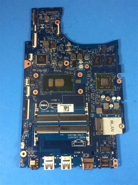 Dell Inspiron 15 5567 Motherboard Intel I7 7500u 27ghz La D801p Kfwk9