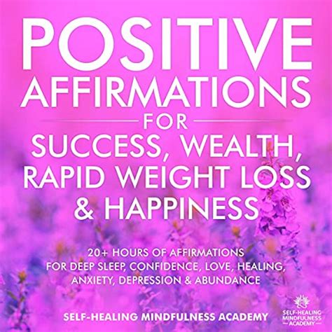 Positive Affirmations For Success Wealth Rapid Weight Loss
