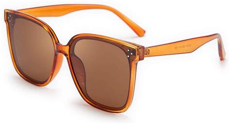 feisedy retro square polarized sunglasses women men oversized vintage shades b2600