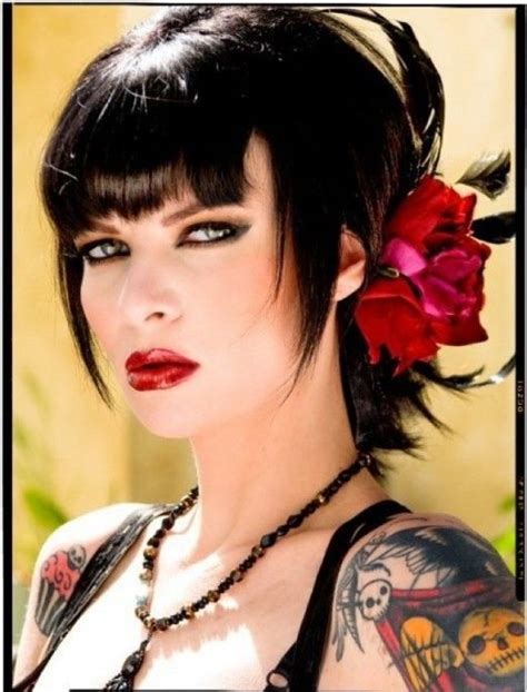 Inked And Elegant Inked Magazine Beautiful Tattoos For Women Edgy Bangs Inked Magazine