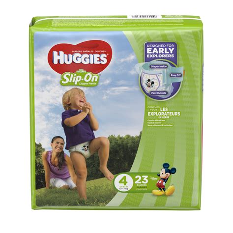 Huggies Little Movers Slip On Diapers Size 4 23 Count