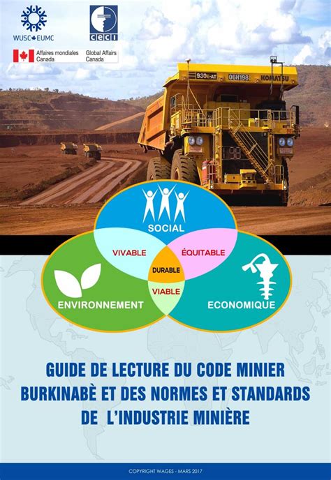 Guide De Lecture Du Code Minier Burkina Faso Agcede Wusc Resources