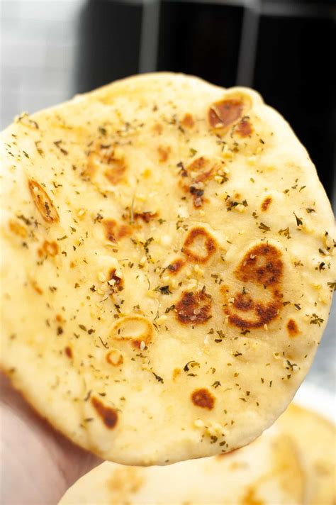 Air Fryer Garlic Naan Bread Recipe It Is A Keeper