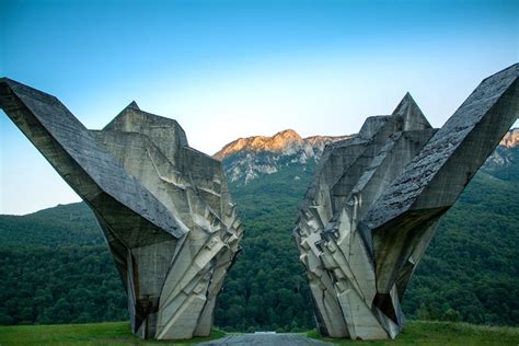 Sutjeska Memorial Monument Sutjeska National Park Alper