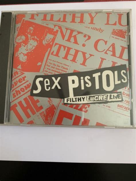 Filthy Lucre Live By Sex Pistols Cd Jul 1996 Virgin For Sale Online