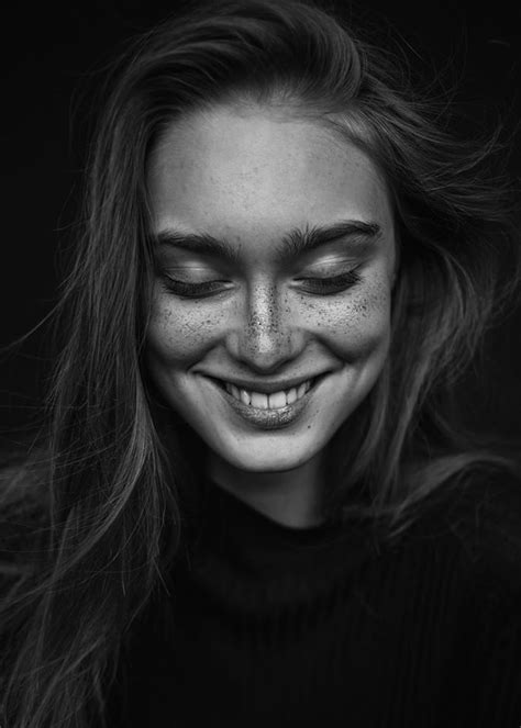 Beautiful Smile 😃 Black And White Photography Portraits Smile