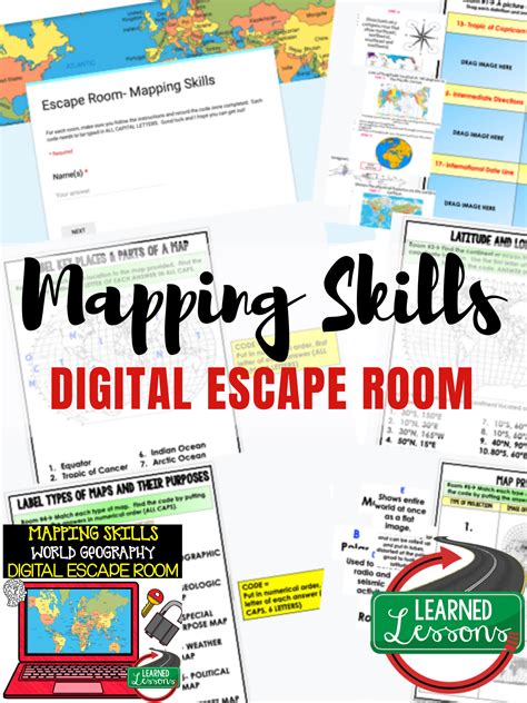 Supplement students' learning with these fun classroom activities designed to encourage their creativity and critical thinking. Mapping Skills Digital Escape Room, Mapping Skills ...