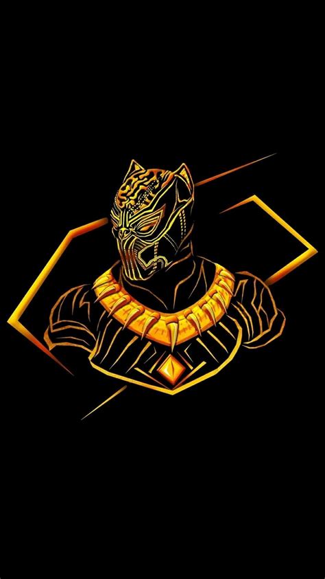 Black Panther Neon Wallpapers Download Mobcup