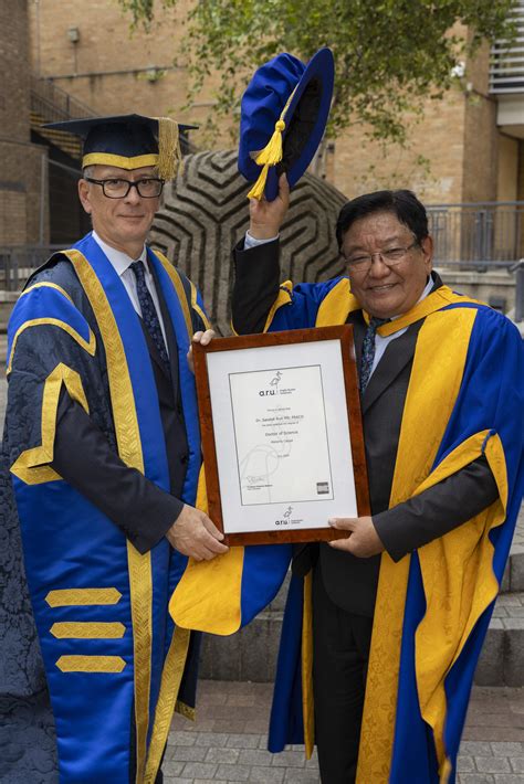 Dr Sanduk Ruit Awarded Doctor Of Science Degree By Anglia Ruskin