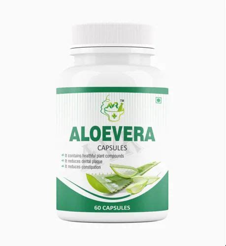 Avr Aloe Vera Herbal Capsule Packaging Type Bottle At Rs 100bottle