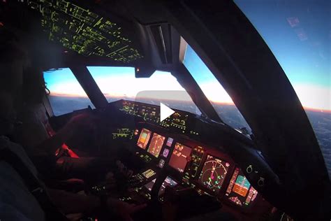 Incredible Footage From The Flight Deck Of A Boeing 777 Boldmethod