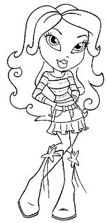 If the 'download' 'print' buttons don't work, reload this page by f5 or command+r. BRATZ COLORING PAGES