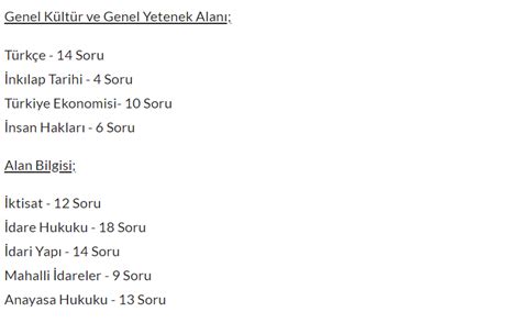 Kaymakam Adaylığı (Kaymakamlık) Sınavı Kaç Soru Kaç Dakika?