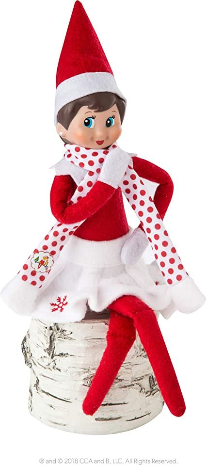 39 Elf On The Shelf Girl With White Skirt