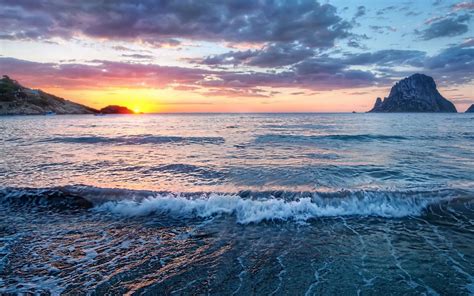 Photography Nature Landscape Coast Water Sea Sunrise Wallpapers