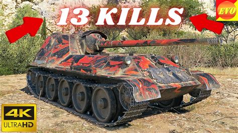 Su 100m1 13 Kills Game World Of Tanks Replays Youtube