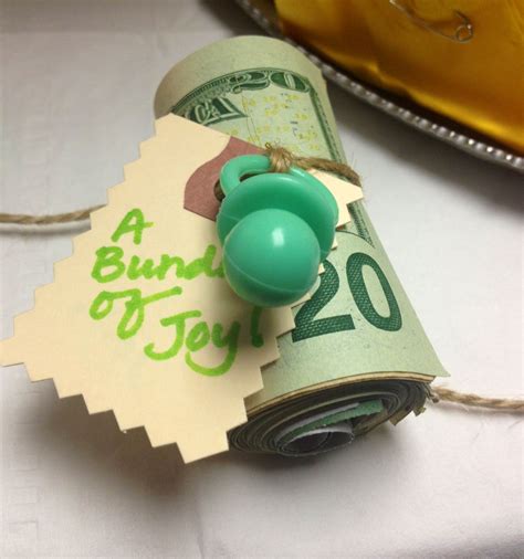 Creative ways to give money as a baby gift. Pin on Creative ways to give money