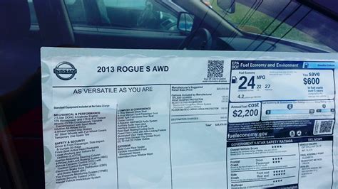 The information below was known to be true at the time the vehicle was manufactured. Gas Mileage Game - 2013 Nissan Rogue | Bertera Nissan