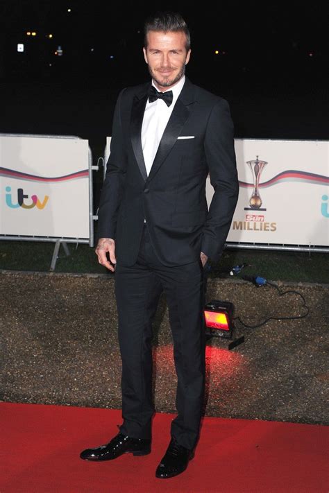 The David Beckham Look Book Gq All Black Tuxedo Black Tuxedo Wedding