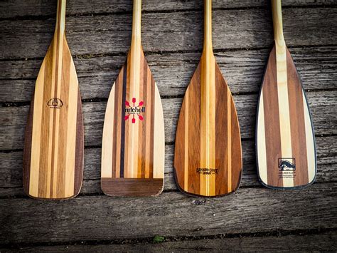 4 Do It All Wood Canoe Paddles Canoe And Kayak Magazine Canoe Paddle