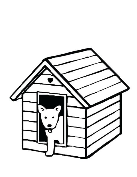 Dog Kennel Drawing Free Download On Clipartmag
