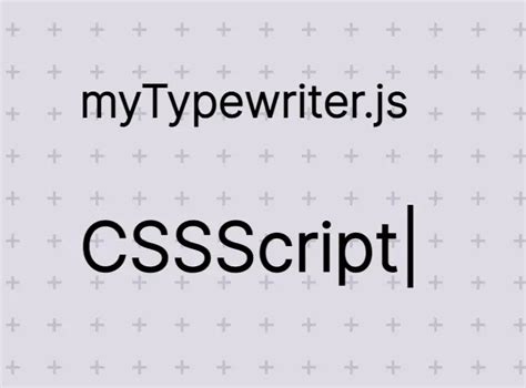 Easy Lightweight Typing Effect Library Mytypewriterjs Css Script