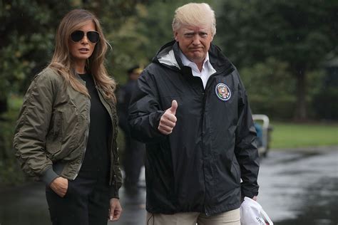 Melania Trump Wants Americans To Support Hurricane Relief—maybe She Should Ask Her Husband First