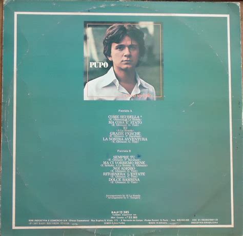 56,266 likes · 98 talking about this. Lp (036) Itália - Pupo - Come Sei Bella - R$ 21,00 em ...