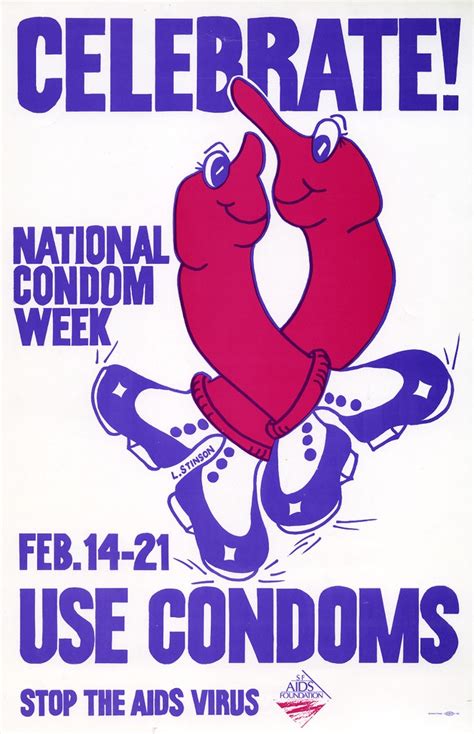 National Condom Week Poster — Calisphere
