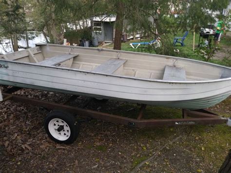 1968 Mirrocraft 12 Aluminum V Hull Rowboat For Sale In Blackwood Nj