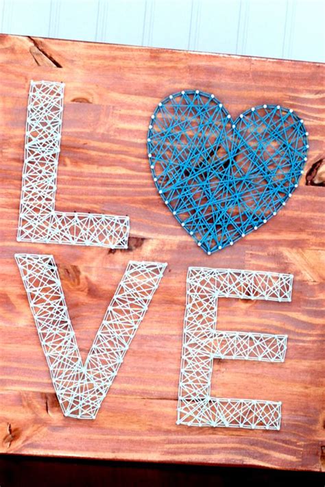 Knot Your Ordinary Craft Ideas: 25 String Art Ideas – Amy Craft